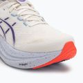 Vyriški bėgimo batai Asics Gel-Nimbus 27 Tokyo cream/edo purple 7