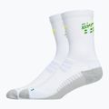 Kojinės ASICS Performance Run Crew waterscape / electric lime 2