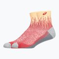 Kojinės ASICS Performance Run Quarter bright orange/black 2