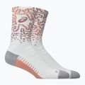 Kojinės ASICS Performance Run Crew brilliant white/morganite/pearl pink