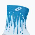 Kojinės ASICS Performance Run Quarter Aegean Blue/Arctic Blue 3