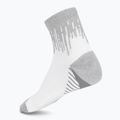 Kojinės ASICS Performance Run Quarter brilliant white/silver reflective 2