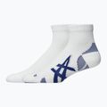 Kojinės ASICS Cushioned Quarter 2 poros Brilliant White/ASICS Blue 2