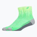 Kojinės ASICS Performance Run Quarter illuminate green/vital green 2