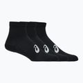 Kojinės ASICS Quarter 3 pairs performance black