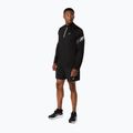 Vyriški bėgimo marškinėliai ilgomis rankovėmis Asics Icon LS 1/2 Zip performance black/cream 2