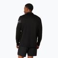 Vyriški bėgimo marškinėliai ilgomis rankovėmis Asics Icon LS 1/2 Zip performance black/cream 3