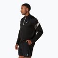 Vyriški bėgimo marškinėliai ilgomis rankovėmis Asics Icon LS 1/2 Zip performance black/cream 4