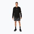 Vyriški bėgimo šortai ASICS Fujitrail All Over Print 5IN performance black/carbon/cream 2