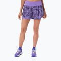 Moteriški bėgimo šortai ASICS Road All Over Print amethyst