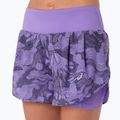 Moteriški bėgimo šortai ASICS Road All Over Print amethyst 5