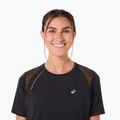 Moteriški bėgimo marškinėliai ASICS Road performance black 5