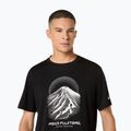 Vyriški bėgimo marškinėliai Asics Fujitrail Logo Ss Top Performance Black/Cream/Carbon 5