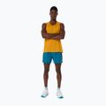 Vyriški bėgimo marškinėliai ASICS Road Singlet golden yellow 2