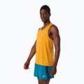 Vyriški bėgimo marškinėliai ASICS Road Singlet golden yellow 4