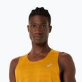 Vyriški bėgimo marškinėliai ASICS Road Singlet golden yellow 5