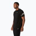Vyriški bėgimo marškinėliai ASICS Icon SS performance black/cream 4
