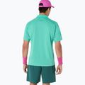 Vyriški teniso marškinėliai ASICS Match Jacquard Polo aurora green 3
