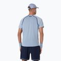 Vyriški teniso marškinėliai ASICS Match grey/blue 3