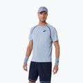 Vyriški teniso marškinėliai ASICS Match grey/blue 5