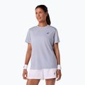 Moteriški teniso marškinėliai ASICS Court Top W grey/blue 4