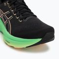 Vyriški bėgimo bateliai ASICS Gel-Kayano 32 black/vital green 7
