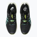 Vyriški bėgimo bateliai ASICS Fuji Lite 6 black/aurora green 12