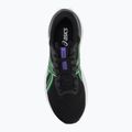 Vyriški bėgimo bateliai ASICS Patriot 14 black/vital green 5