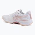 Moteriški tinklinio bateliai ASICS Netburner Ballistic FF 4 white/rose red 3