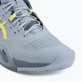 Vyriški teniso bateliai ASICS Gel-Resolution X Clay grey blue/pistachio 7