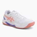 Moteriški padelio batai ASICS Gel-Dedicate 8 Padel W white/guava