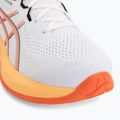 Vyriški bėgimo batai ASICS Gel-Cumulus 28 white/energy orange 7