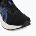 Vyriški bėgimo batai ASICS Patriot 14 black/neon blue 7