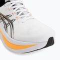 Vyriški bėgimo batai ASICS Gel-Nimbus 28 white/stadium orange 7