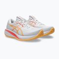 Moteriški bėgimo batai Asics Gel-Cumulus 28 White/Orange Glow