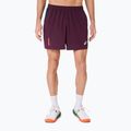 Vyriški teniso šortai ASICS Padel Court 7IN dark aubergine