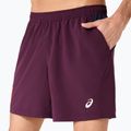 Vyriški teniso šortai ASICS Padel Court 7IN dark aubergine 5
