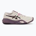 Moteriški teniso bateliai ASICS Gel-Resolution X soft oat/dark aubergine 2