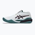 Vyriški teniso batai ASICS Gel-Resolution X white/dark aubergine 2