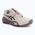 Moteriški teniso bateliai ASICS Gel-Resolution X Clay soft oat/dark aubergine