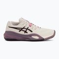 Moteriški teniso bateliai ASICS Gel-Resolution X Clay soft oat/dark aubergine 2