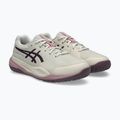 Vaikiški teniso batai ASICS Gel-Resolution X GS soft oat/dark aubergine