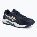 Vyriški teniso batai ASICS Gel-Dedicate 9 Indoor midnight/oatmeal