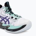 Vyriški tinklinio bateliai ASICS Metarise 2 white/radiant amethyst 7