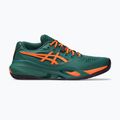 Vyriški padelio batai Asics Gel-Resolution X Padel Jewel Green/Energy Orange