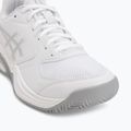 Moteriški padelio batai ASICS Gel-Dedicate 9 Padel W white/pure silver 7