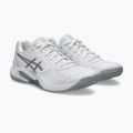 Moteriški padelio batai ASICS Gel-Dedicate 9 Padel W white/pure silver