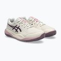 Vaikiški teniso batai ASICS Gel-Resolution X GS Clay soft oat/dark aubergine