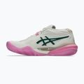 Moteriški padelio batai Asics Gel-Resolution X Padel Soft Oat/Jewel Green 2
