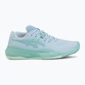 Moteriški teniso bateliai ASICS Gel-Resolution X Clay light blue/oasis green 2